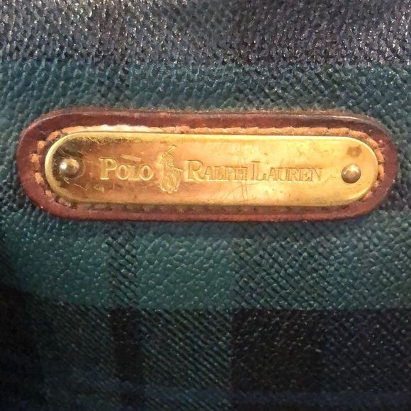 MRALPH LAUREN Black Watch Plaid Crossbody Duffle Shoulder Doctor Bag Speedy 25 - Picture 7 of 17